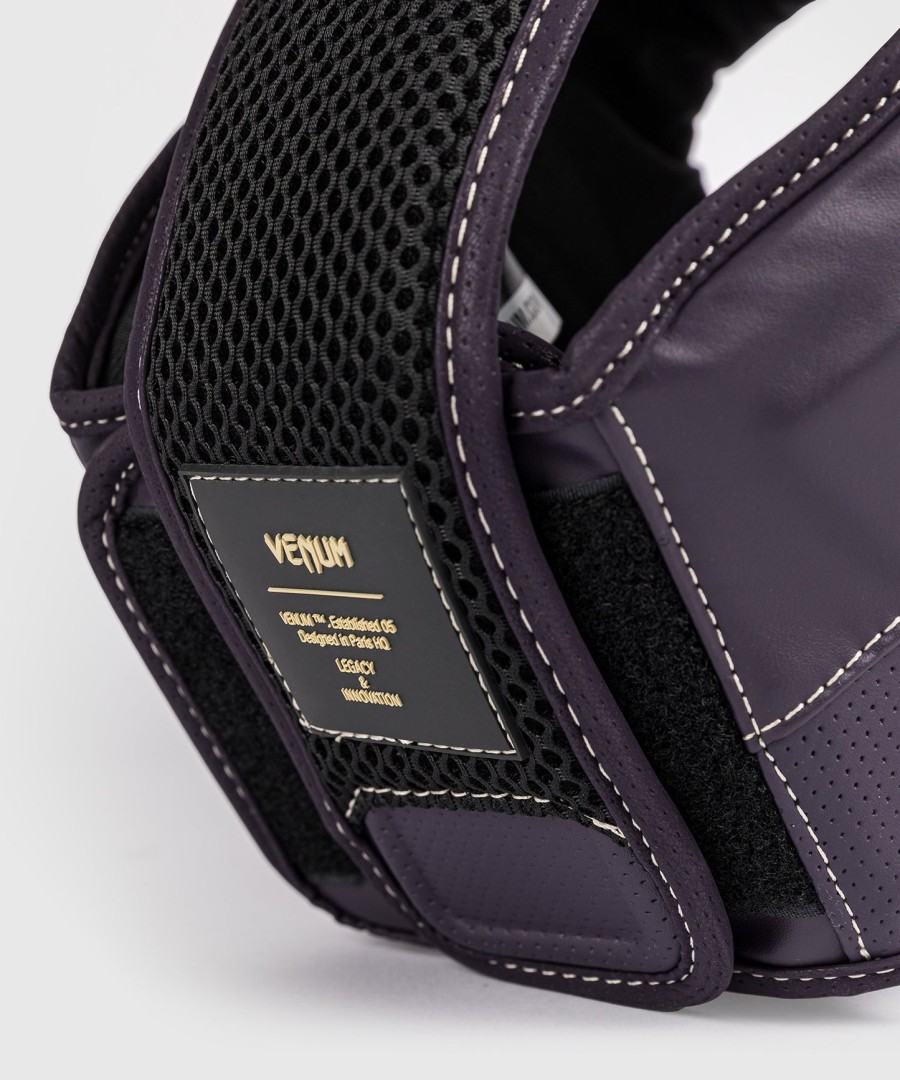 venum impact evo headgear - deep purple