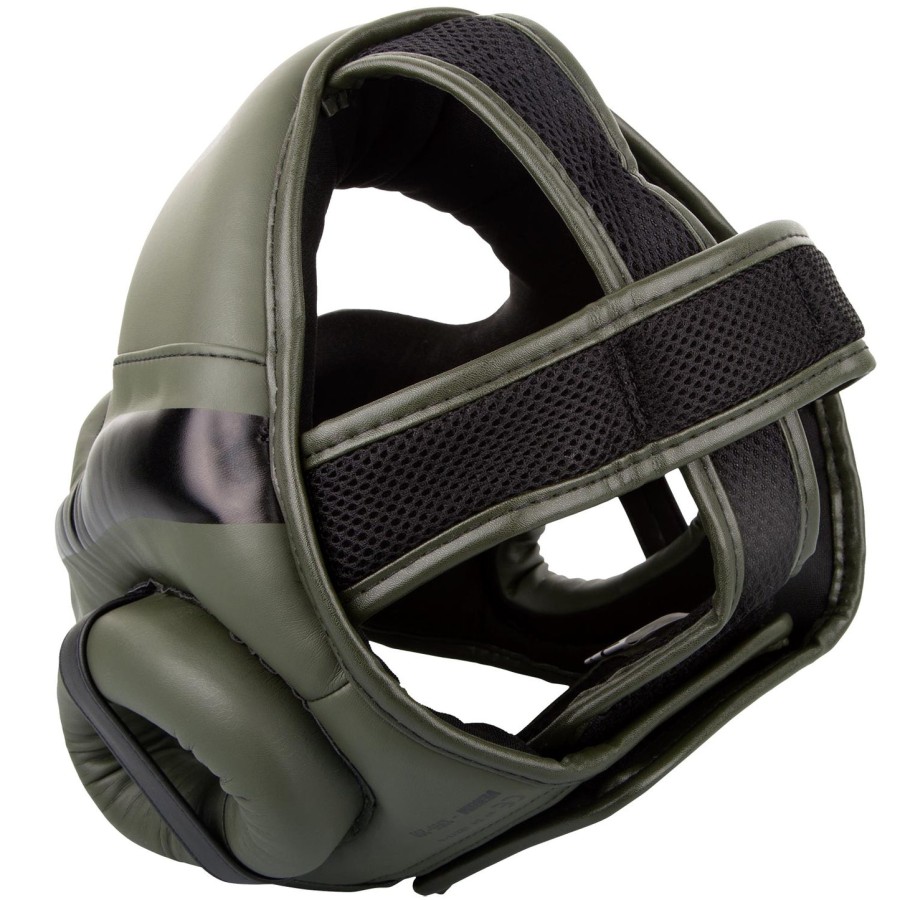 venum elite headgear - kakiblack