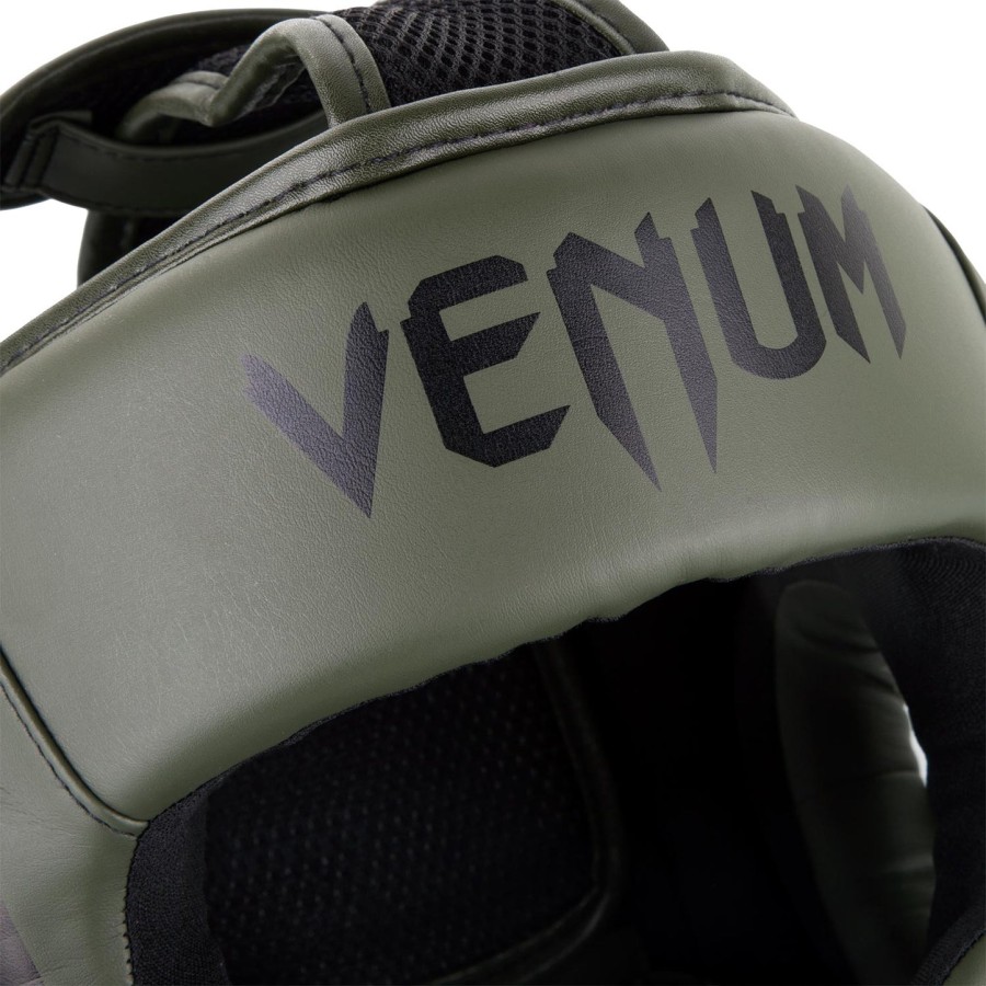 venum elite headgear - kakiblack