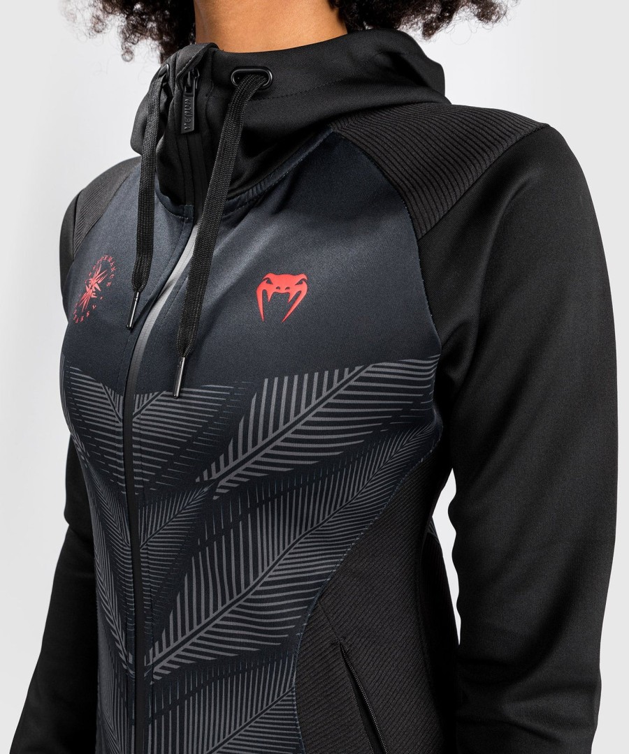 venum phantom hoody - for women - blackred