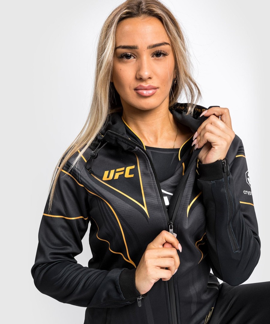 ufc venum authentic fight night 2.0 women walkout hoodie - champion