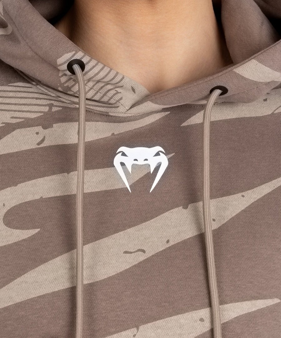 ufc adrenaline by venum fight week women pullover hoodie - desert camo