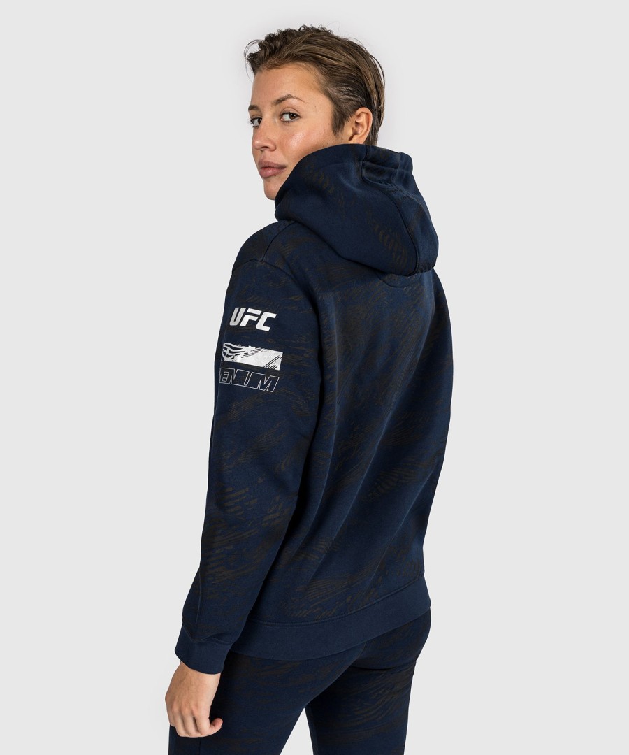 ufc fusion by venum fight week women pullover hoodie - oceanic blue
