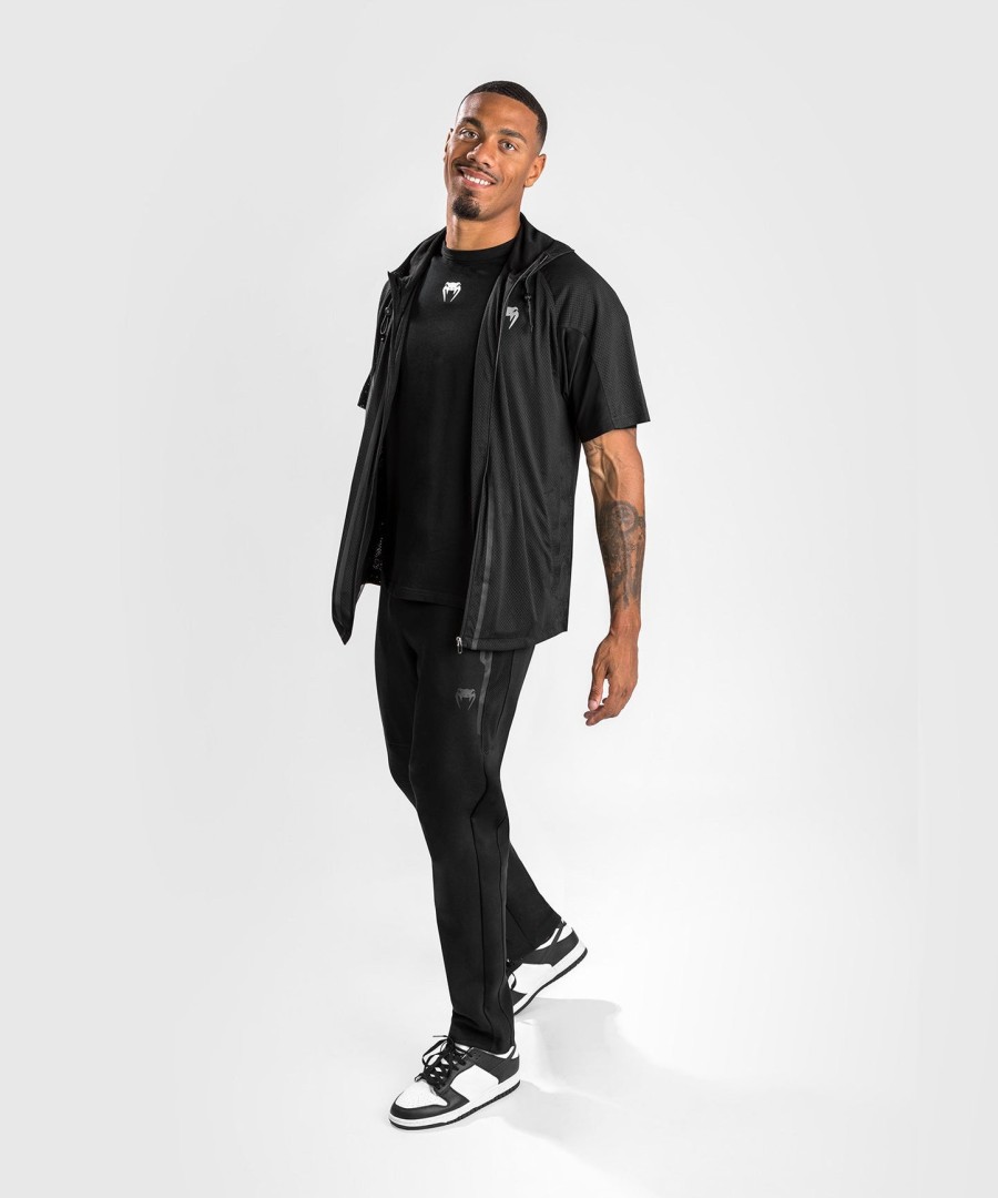 venum electron 3.0 dry tech jacket - short sleeves - black