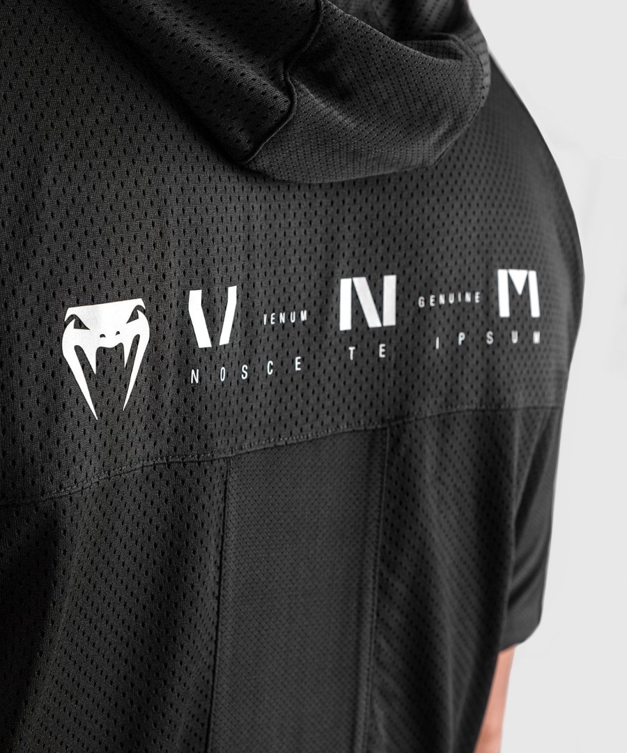 venum electron 3.0 dry tech jacket - short sleeves - black