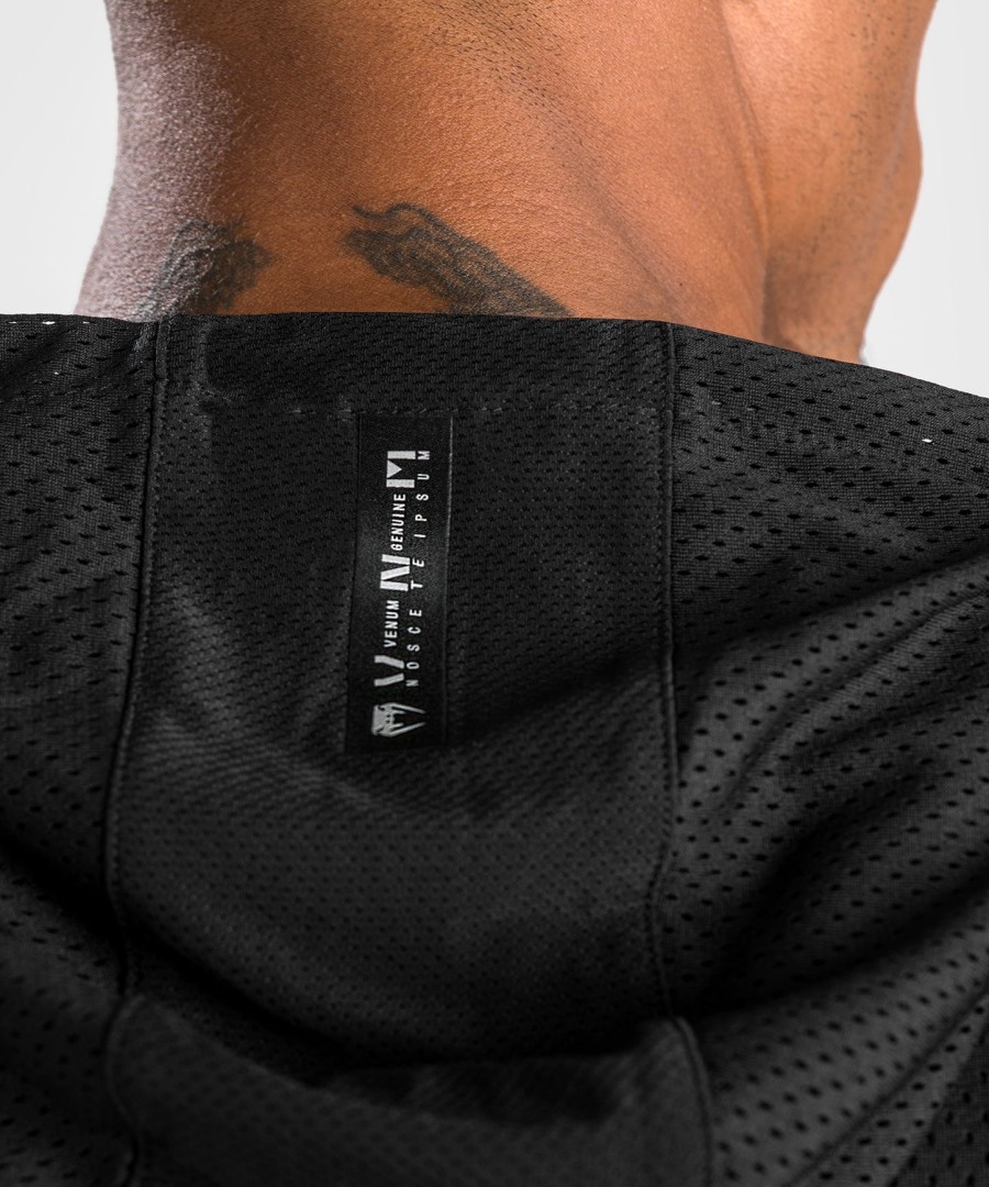 venum electron 3.0 dry tech jacket - short sleeves - black