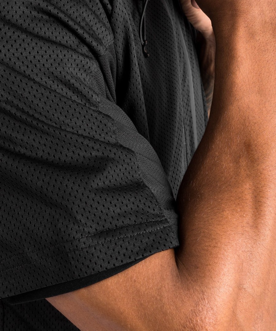 venum electron 3.0 dry tech jacket - short sleeves - black