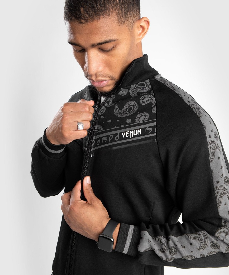 venum cali 34 track jacket - black
