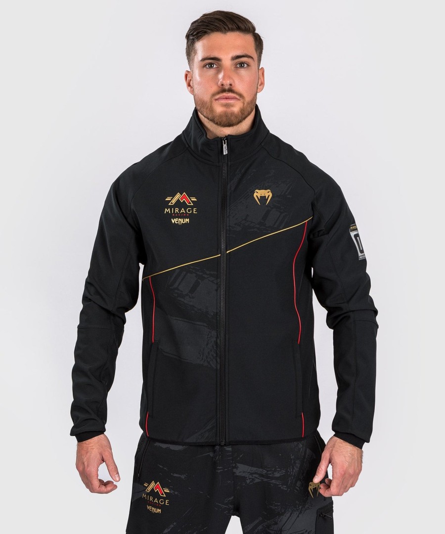 venum x mirage softshell jacket - blackgold