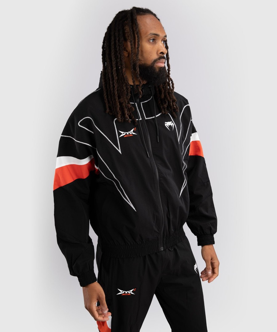 venum x dtr fight attack 90 tracksuit jacket - blackorange