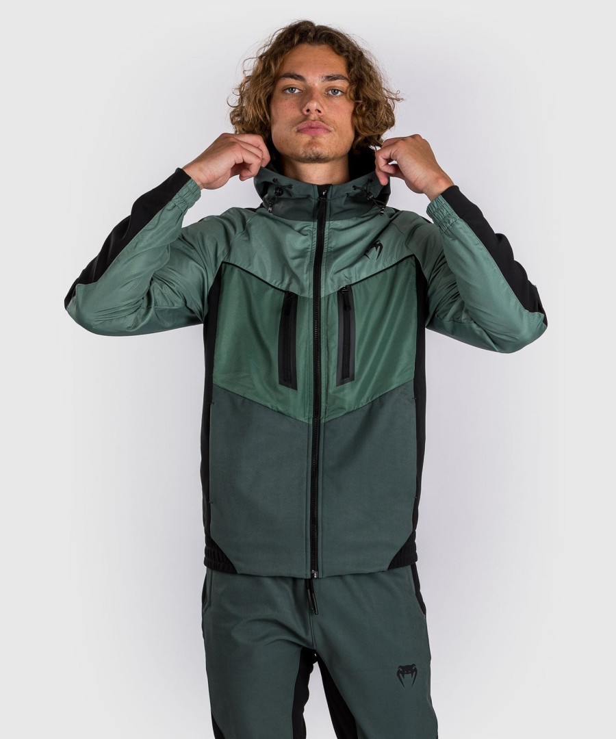 venum laser 3.0 track jacket - blackkhaki