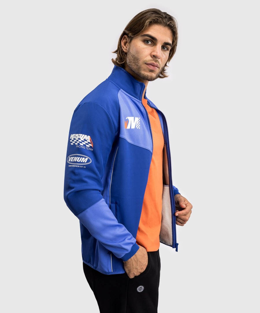 venum motorsport softshell jacket - royal blue