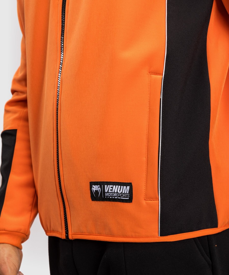 venum motorsport softshell jacket - tangerine