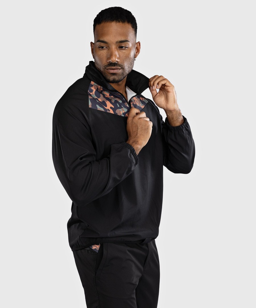 venum jungle ops track jackets - blackkhaki camo