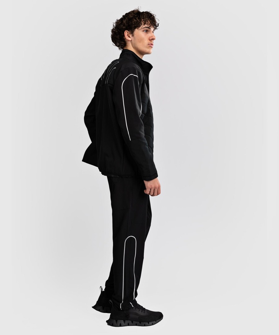 venum paddock softshell jacket long sleeves - black