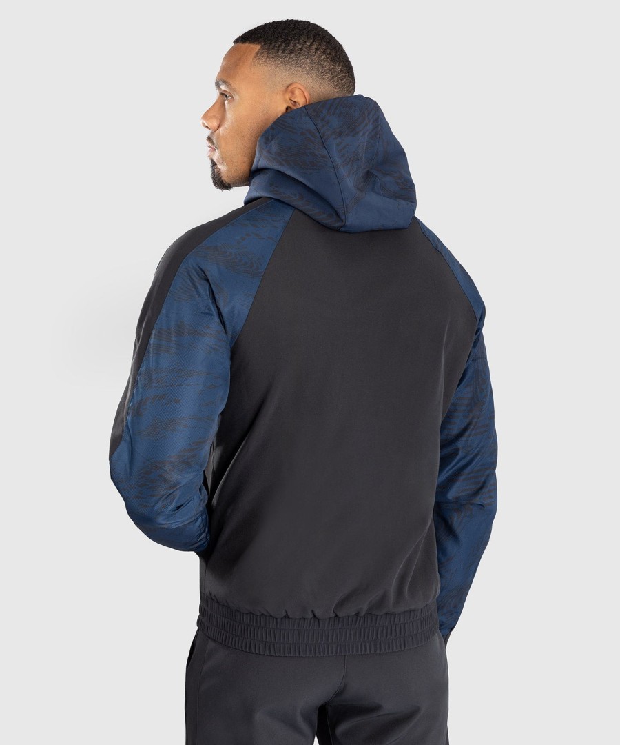 ufc fusion by venum fight week men zip hoodie - oceanic blue