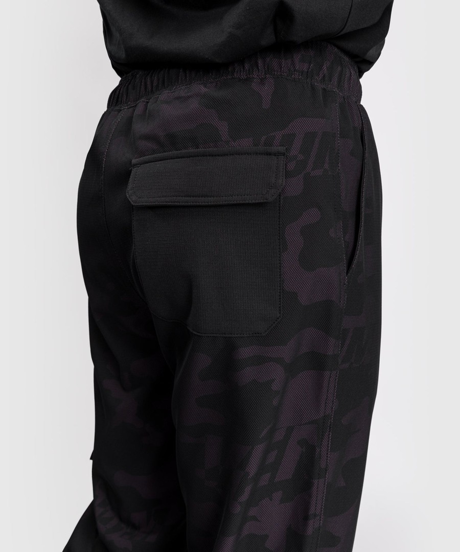 venum trooper men tracksuit pants - blackpurple
