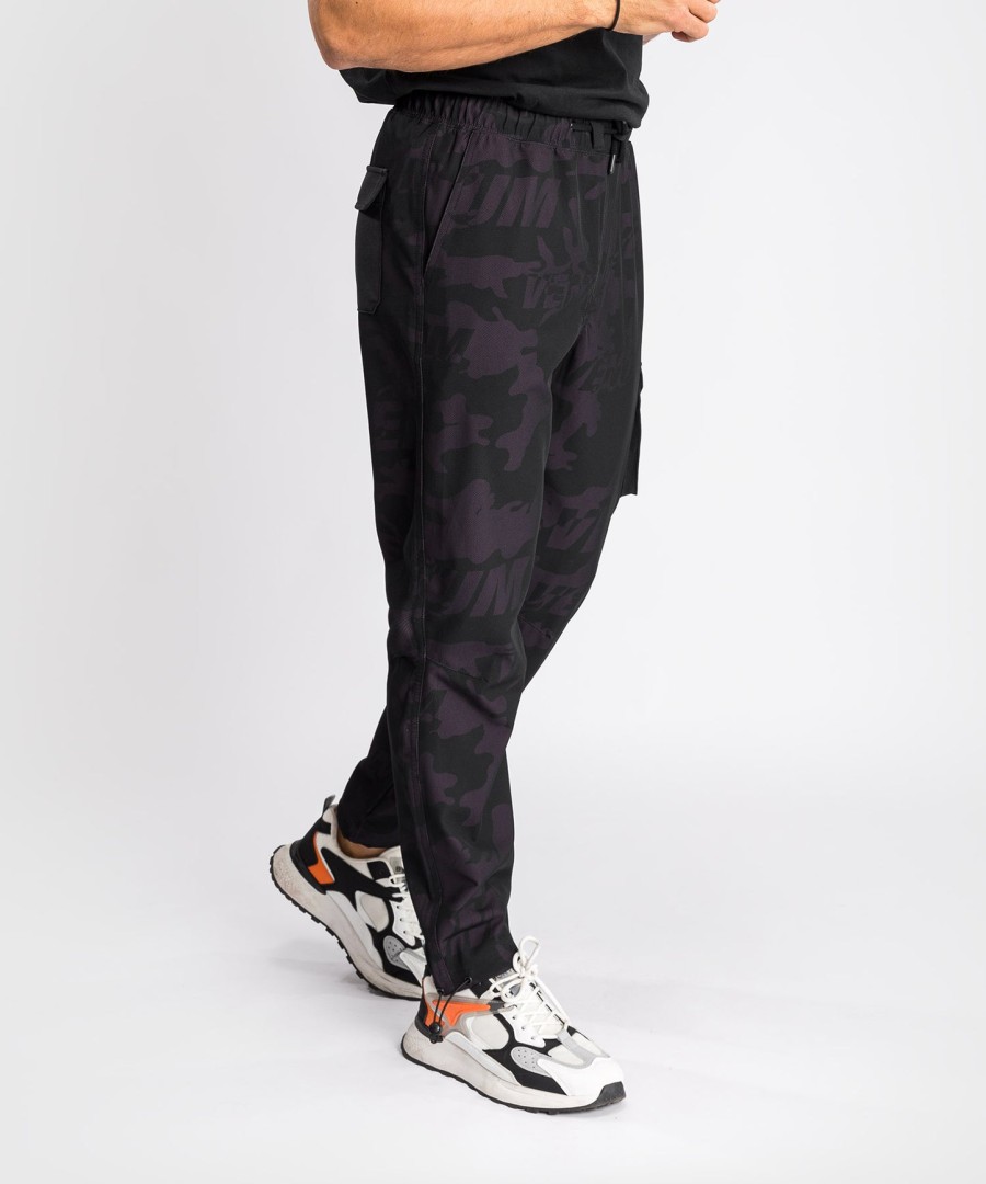 venum trooper men tracksuit pants - blackpurple