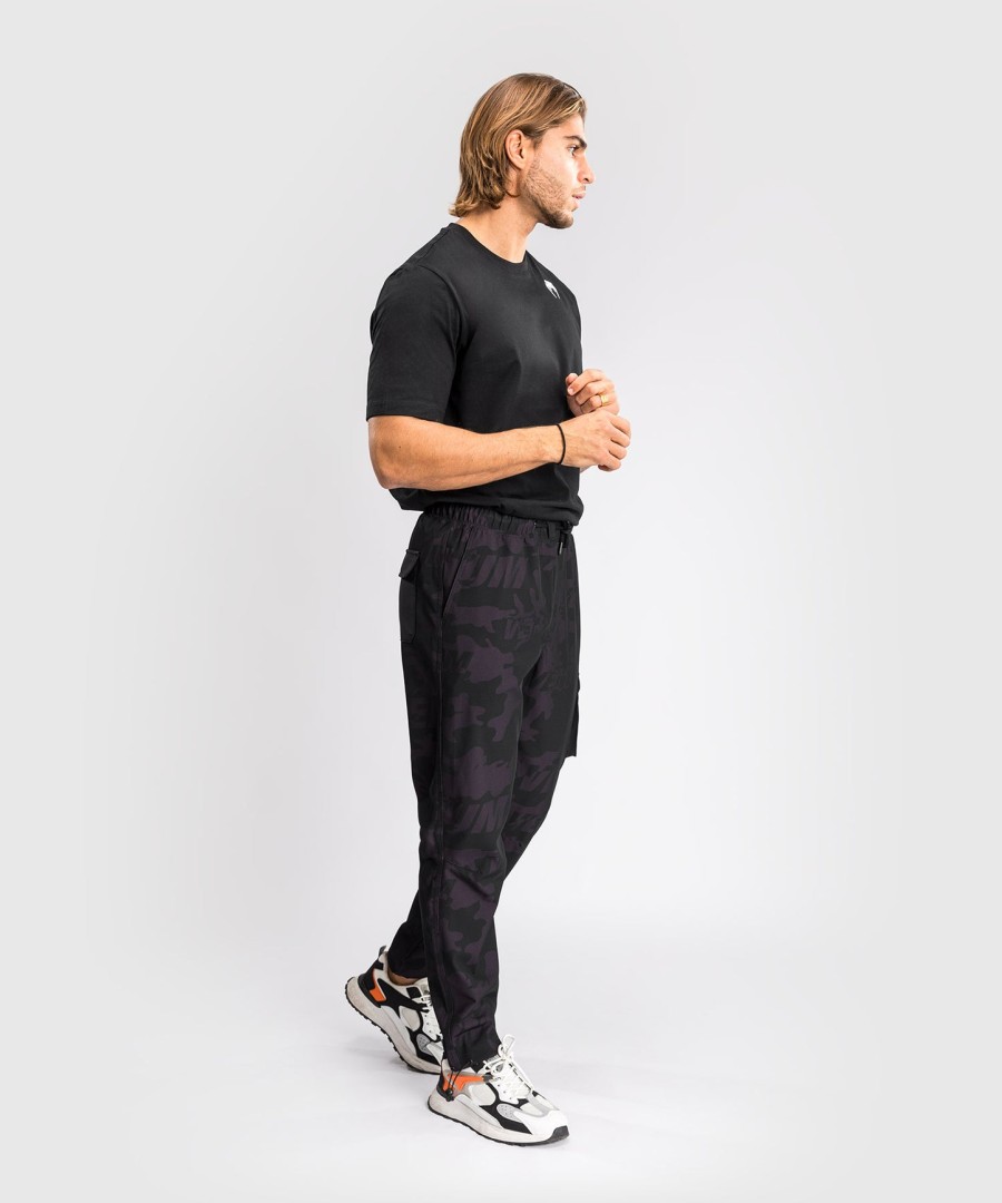 venum trooper men tracksuit pants - blackpurple