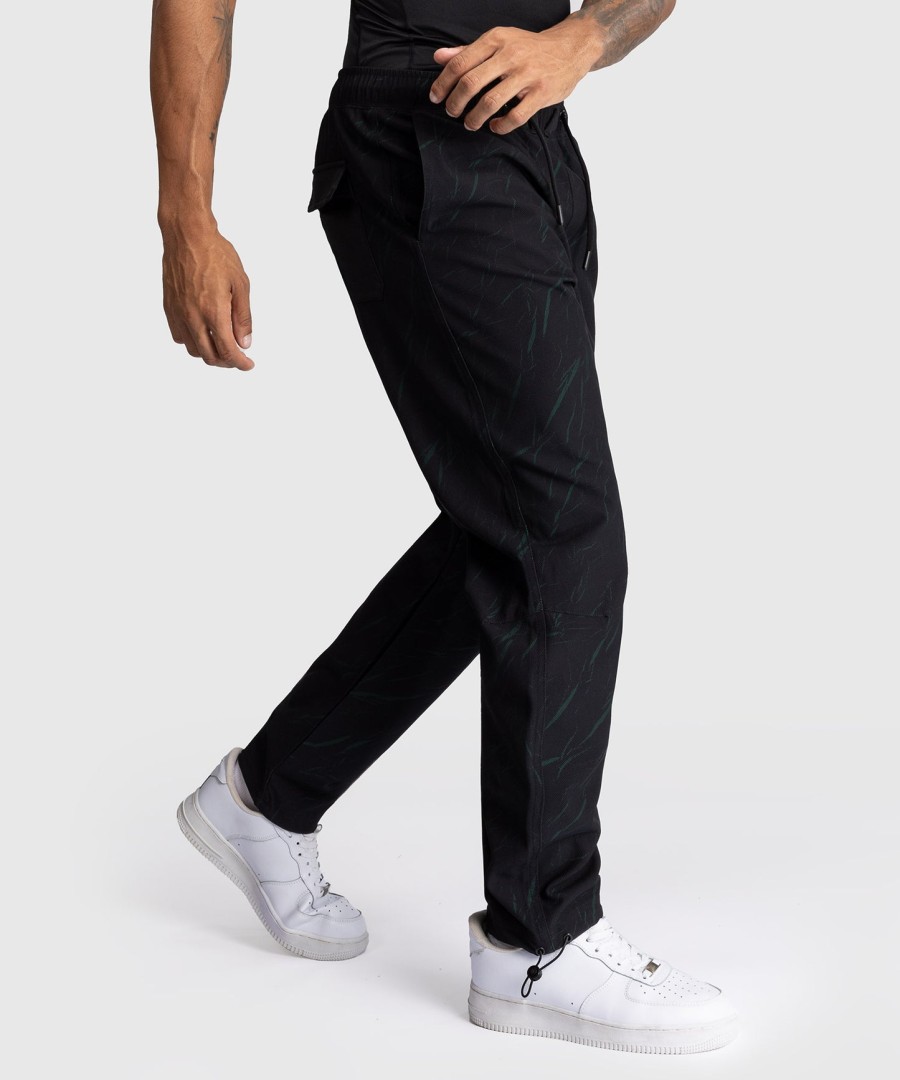 venum trooper men tracksuit pants - blackforest green