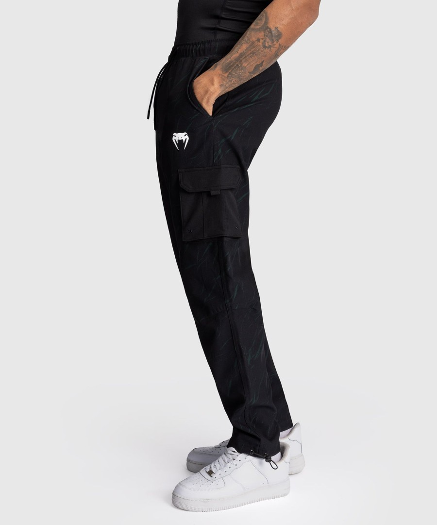 venum trooper men tracksuit pants - blackforest green
