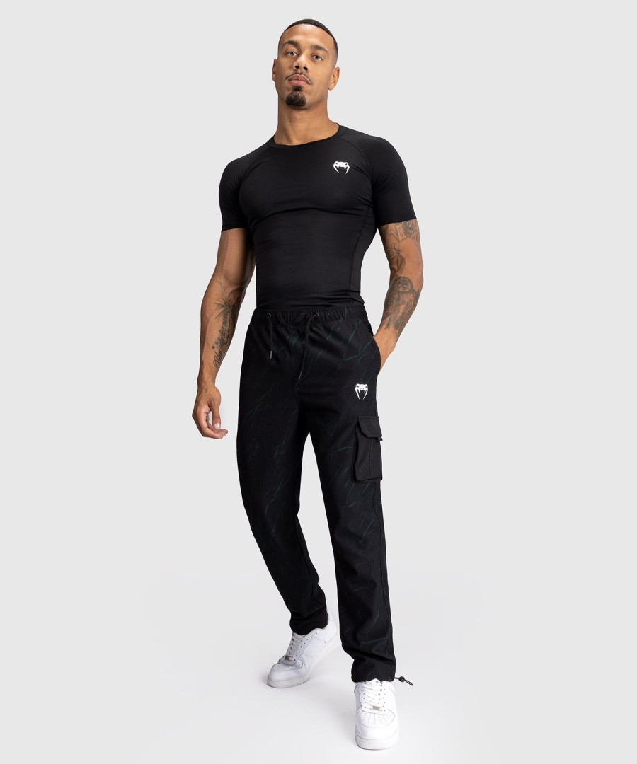 venum trooper men tracksuit pants - blackforest green
