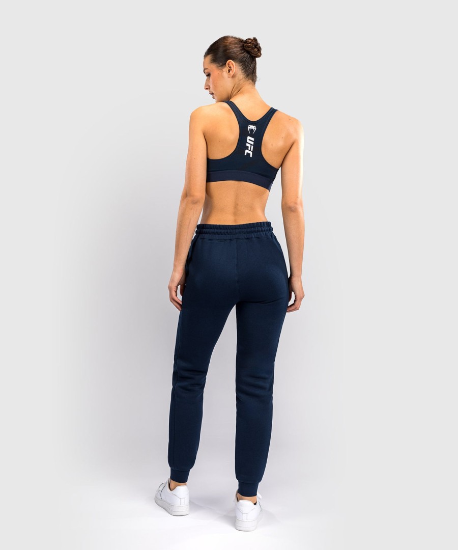 ufc fusion by venum fight week women cotton pant - solid oceanic blue