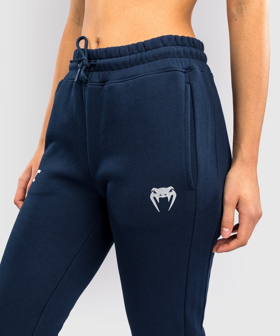 ufc fusion by venum fight week women cotton pant - solid oceanic blue