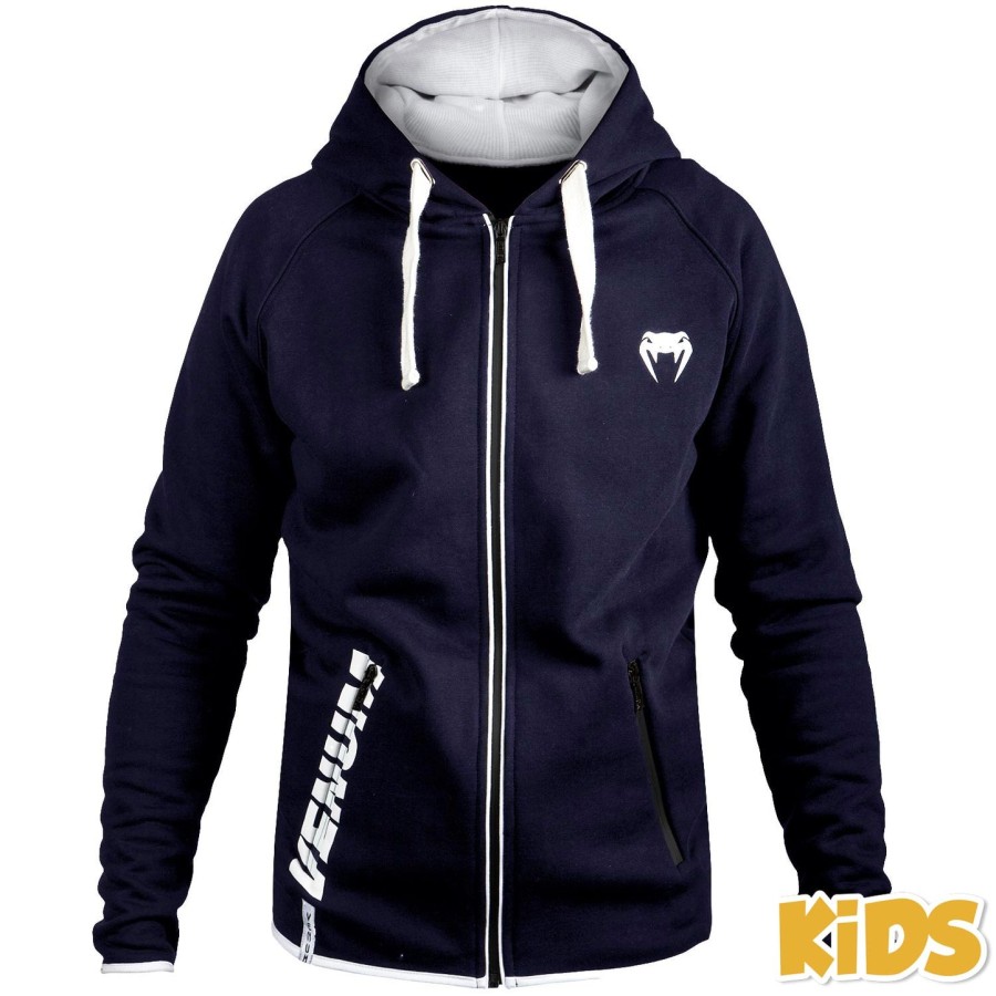 venum contender kids hoodie - navy - exclusive