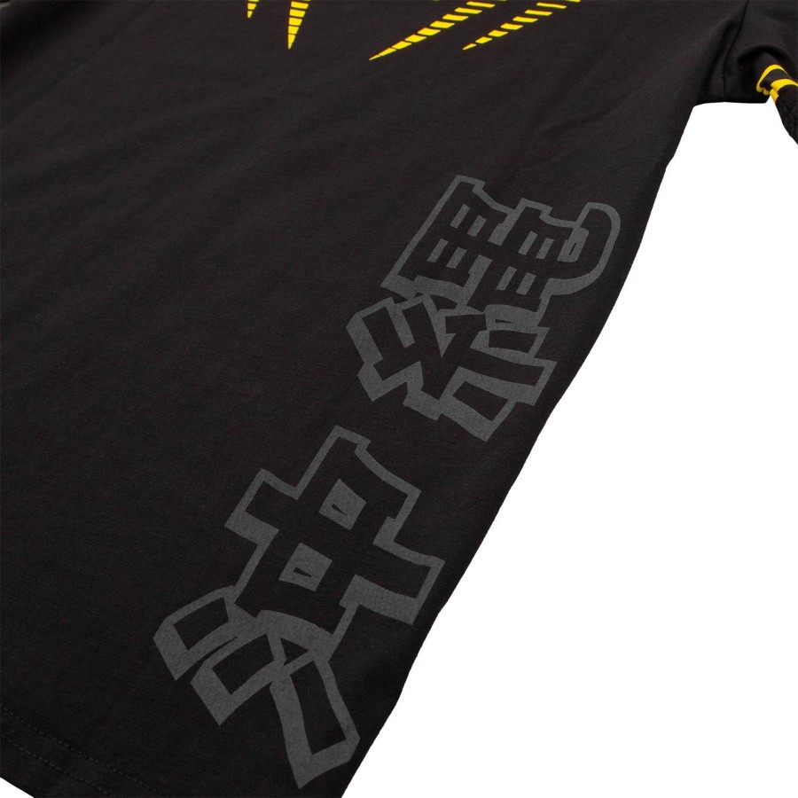 venum okinawa 2.0 kids t-shirt - blackyellow - exclusive