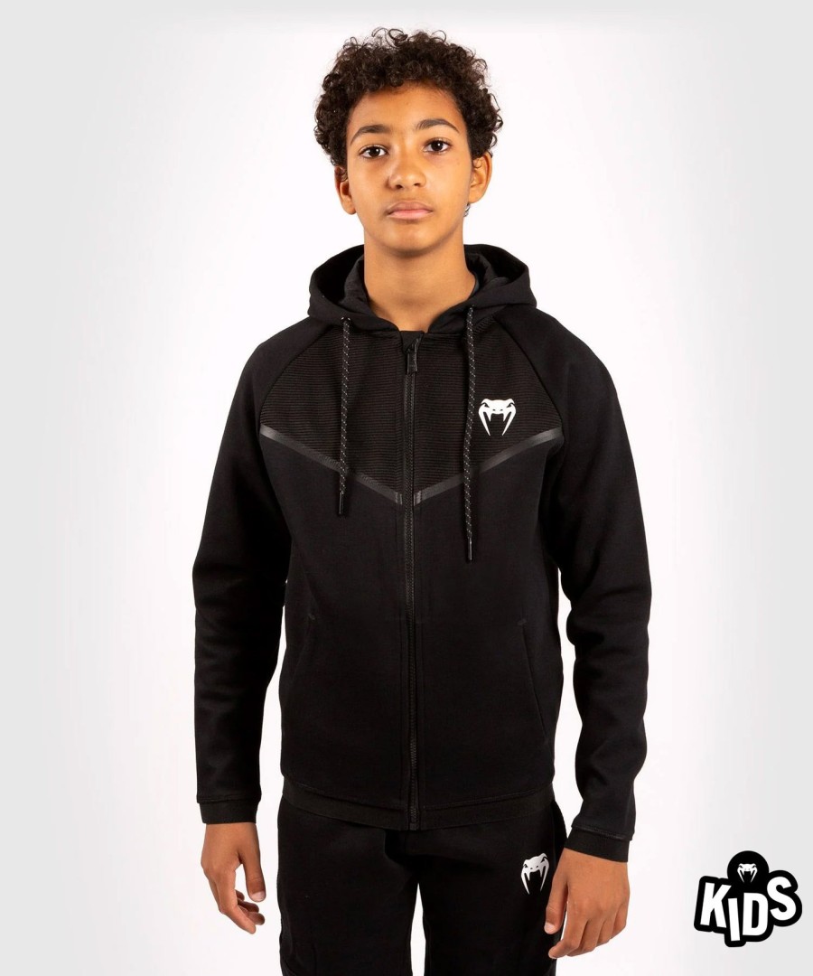 venum laser evo 2.0 kids hoodie – black
