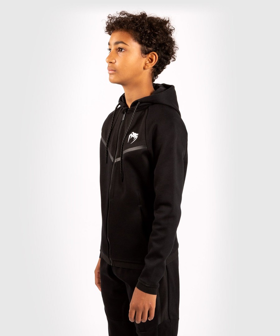 venum laser evo 2.0 kids hoodie – black