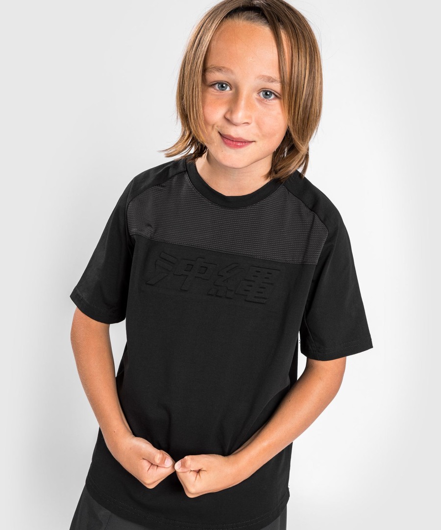 venum okinawa 3.0 t-shirt - for kids - blackred