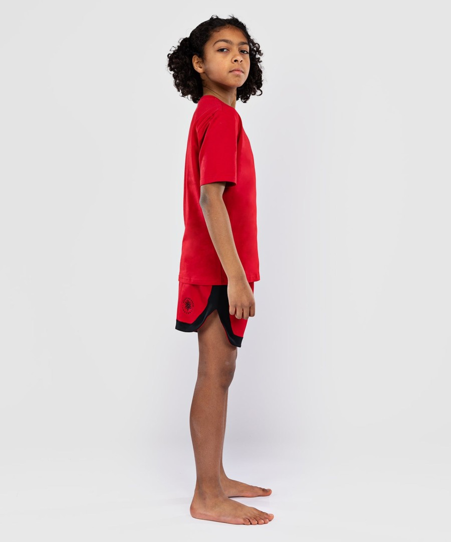 venum contender kids t-shirt - cherry red