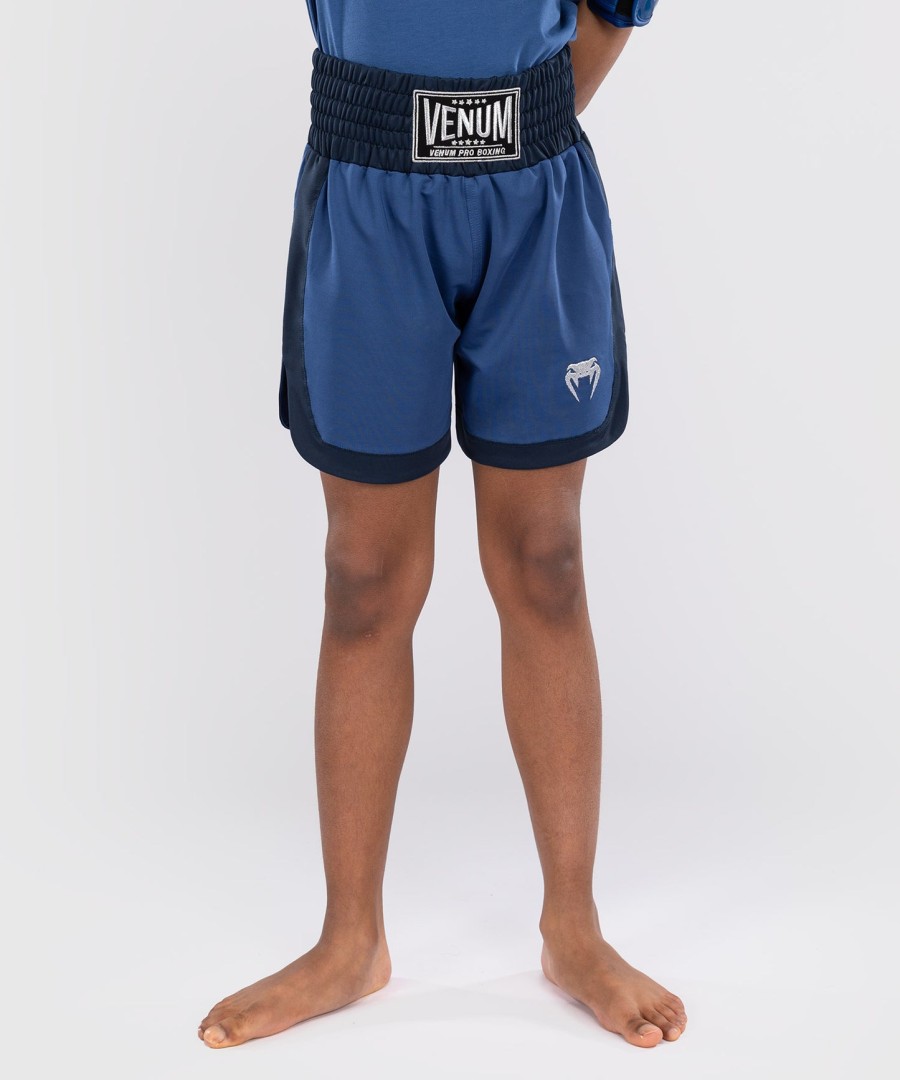 venum classic kids boxing shorts - royal blue