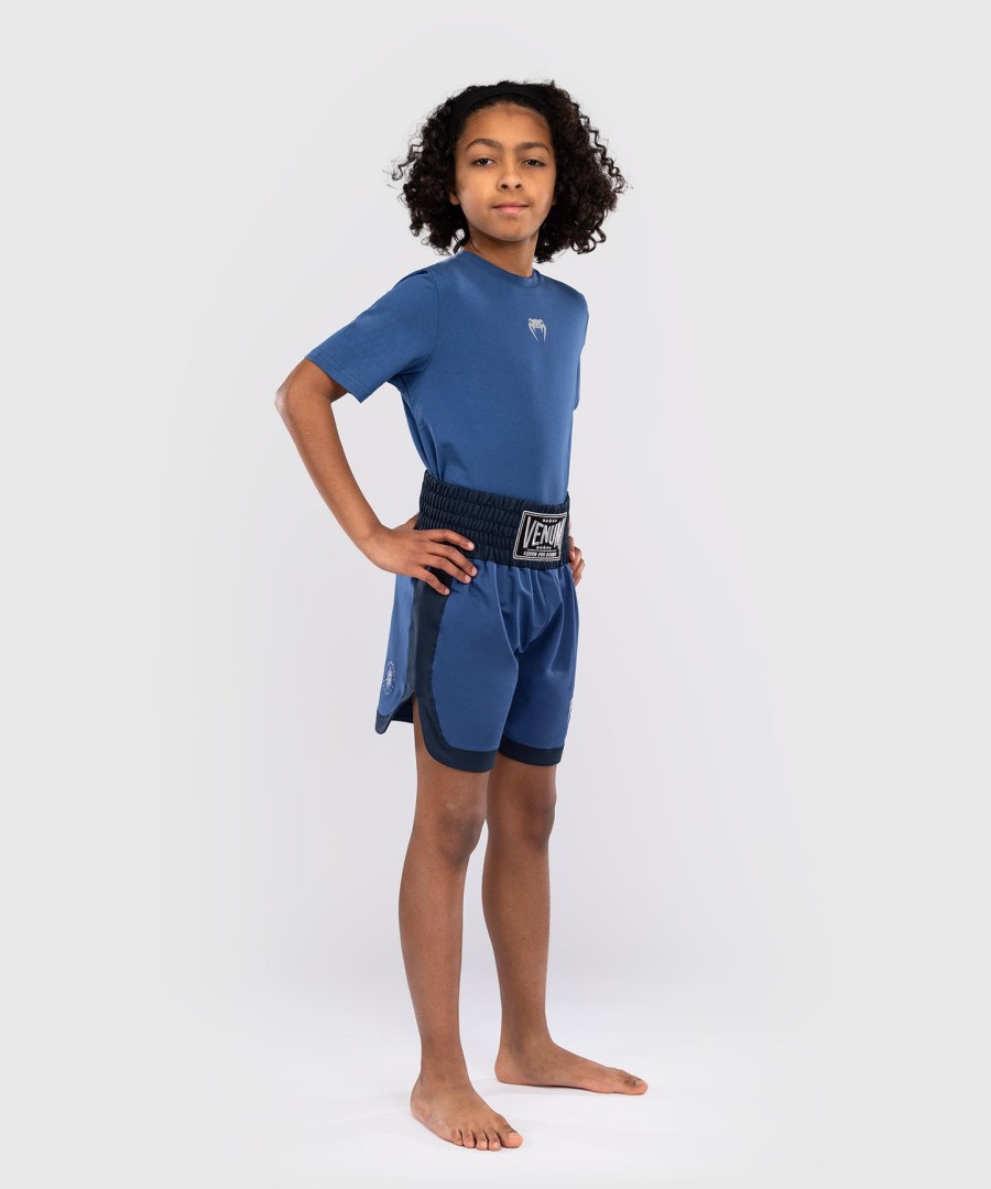 venum classic kids boxing shorts - royal blue
