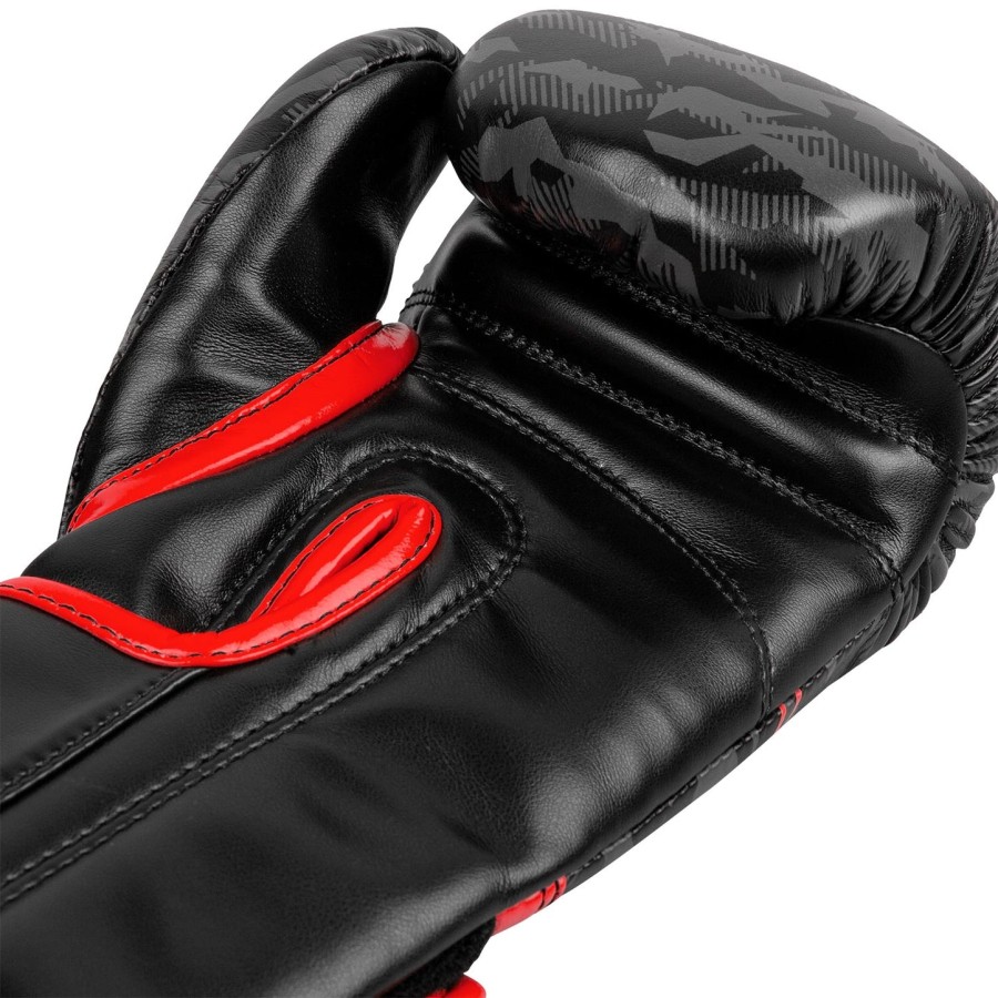 venum okinawa 2.0 kids boxing gloves - blackred