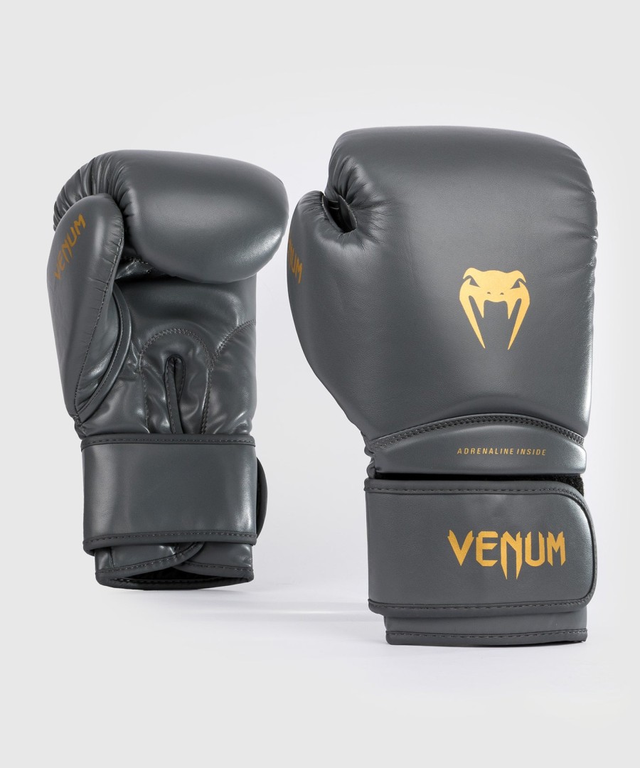 venum contender 1.5 kids boxing gloves - graphitegold