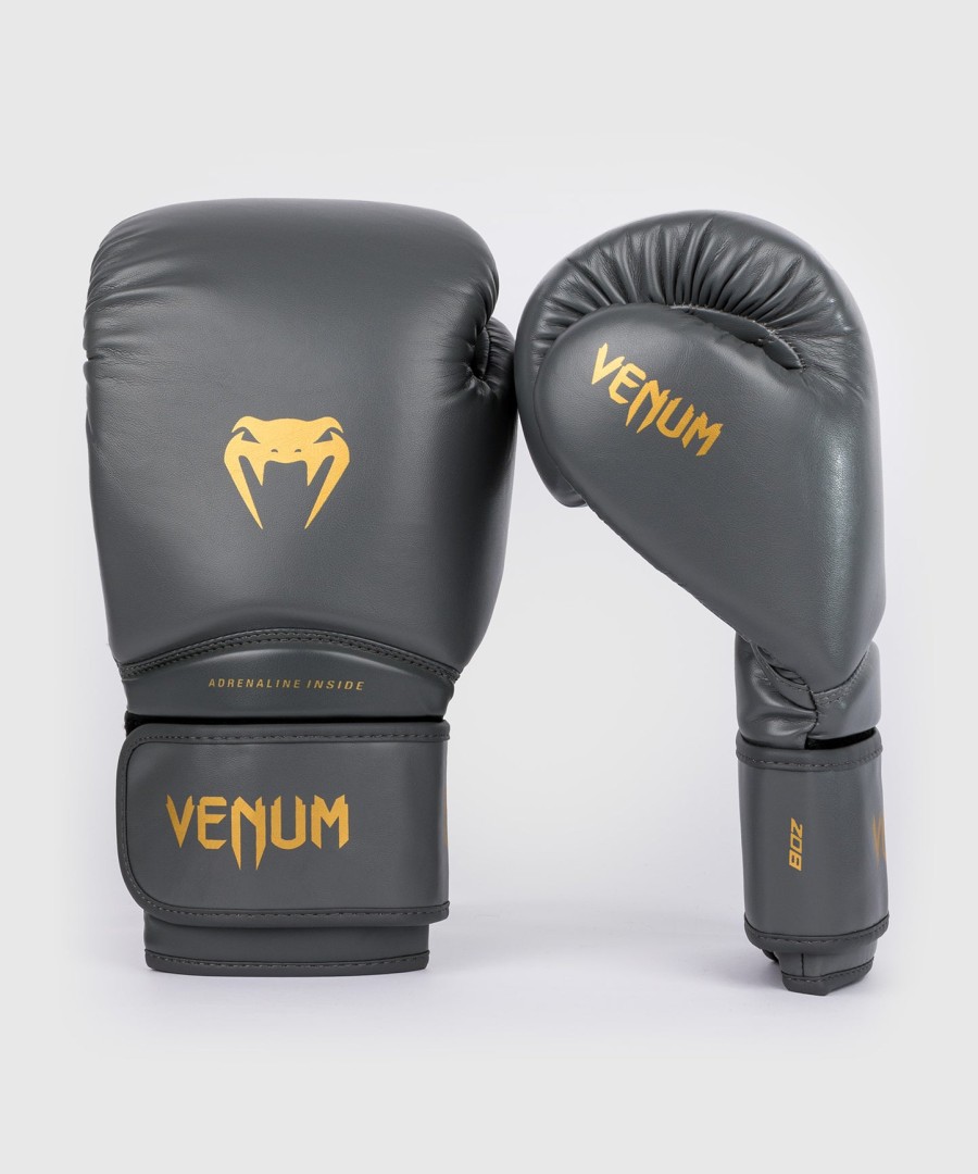 venum contender 1.5 kids boxing gloves - graphitegold