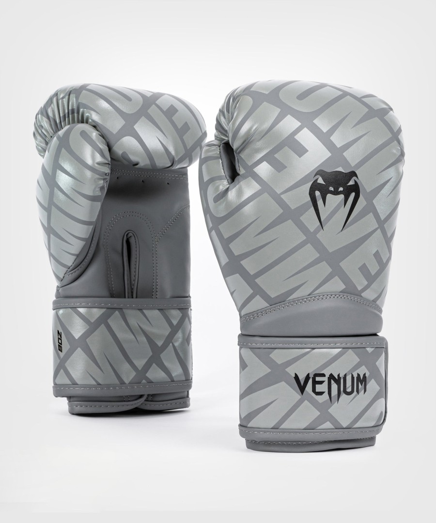venum contender 1.5 xt kids boxing gloves - graphite-black