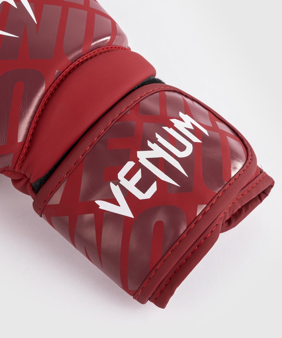 venum contender 1.5 xt kids boxing gloves - white-burgundy