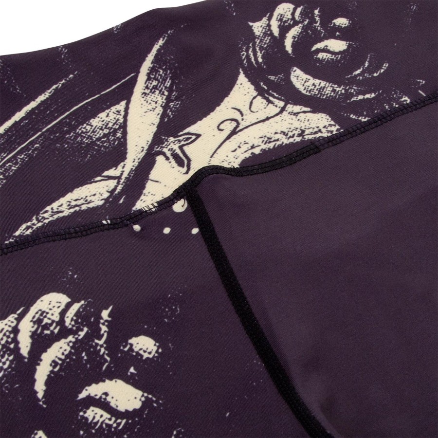 venum santa muerte leggings - blackyellow