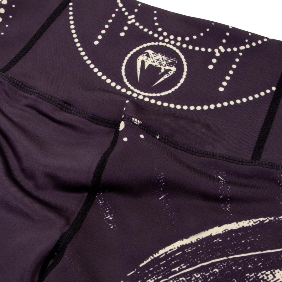 venum santa muerte leggings - blackyellow