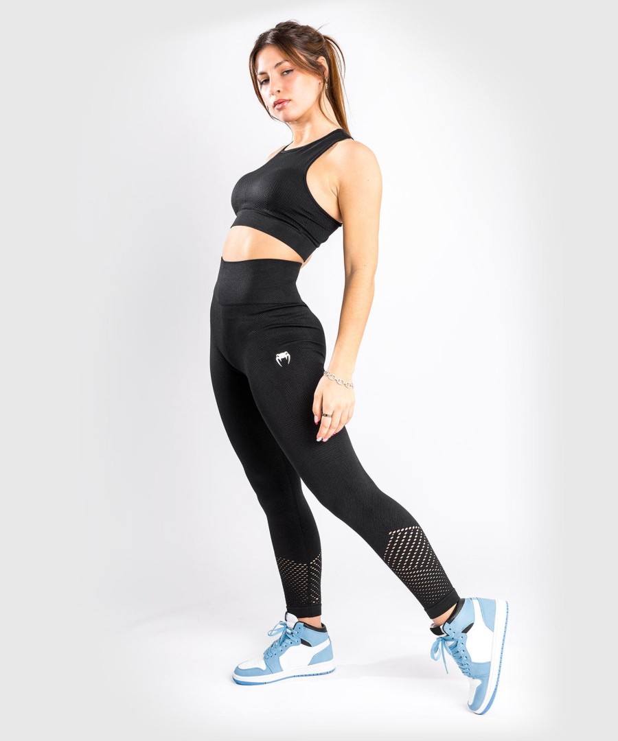 venum sparring seamless leggings - for women - black