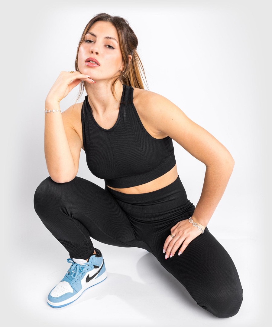 venum sparring seamless leggings - for women - black
