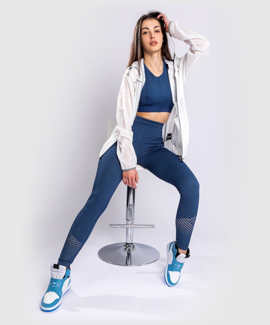 venum sparring seamless leggings - for women - navy blue