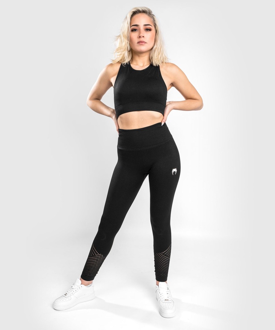 venum sparring seamless 78 leggings - for women - black