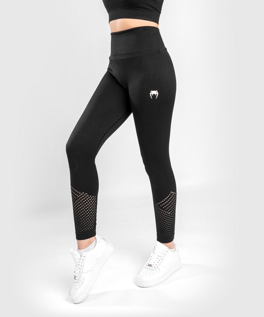 venum sparring seamless 78 leggings - for women - black