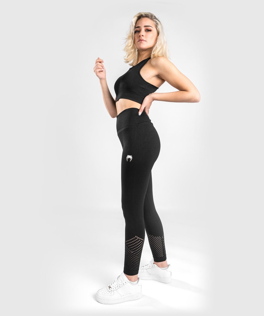 venum sparring seamless 78 leggings - for women - black