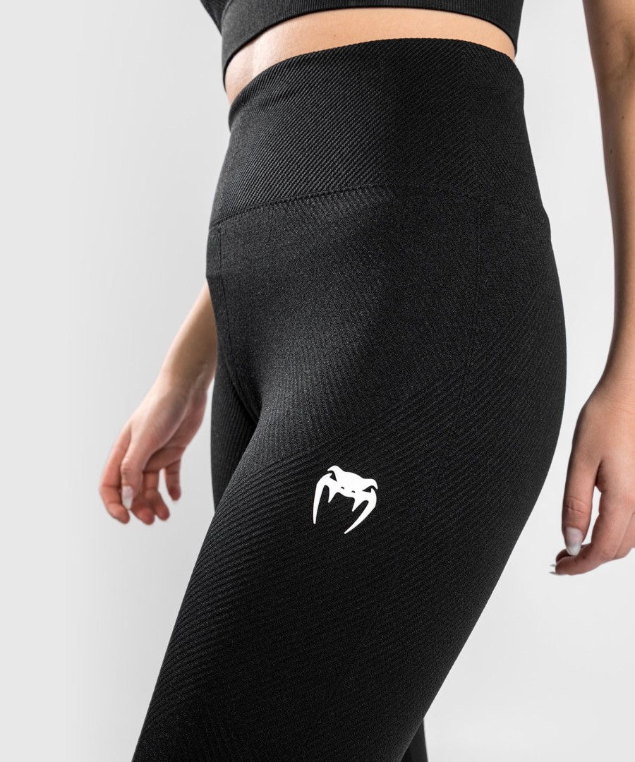venum sparring seamless 78 leggings - for women - black